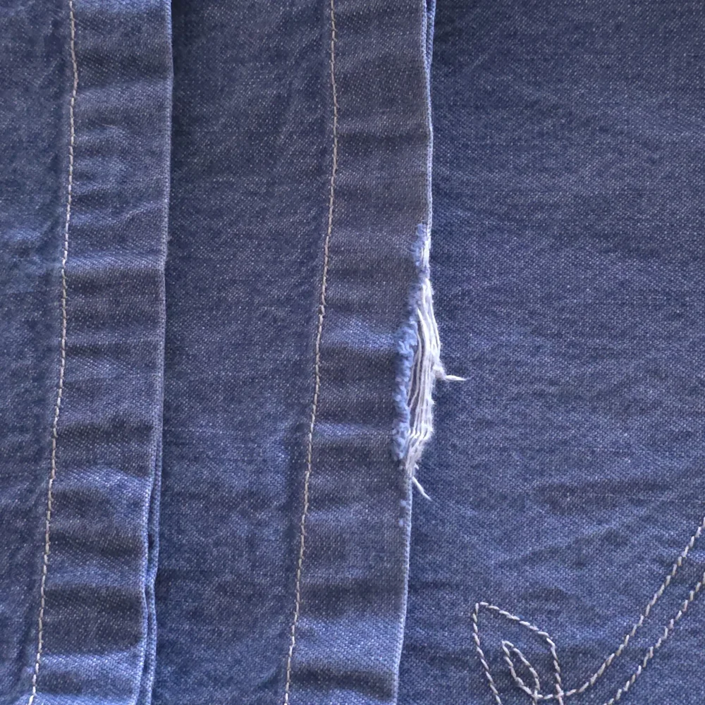 Tristan & Isolde 100% Cotton Flare Jeans Boho Indie High Rise Size 10 - Picture 11 of 12